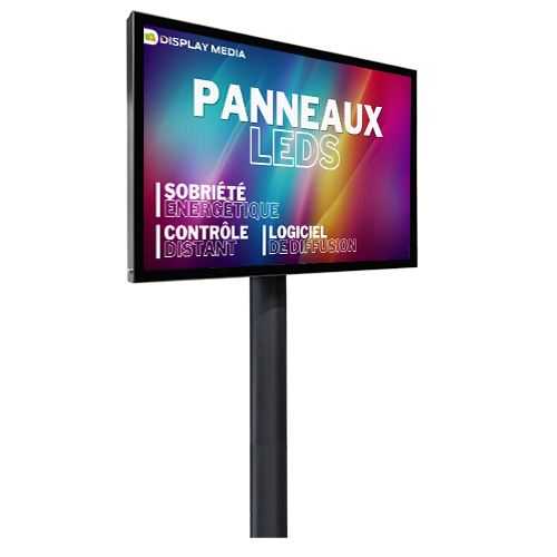 Panneau de signalisation avec LEDS I Personnalisable